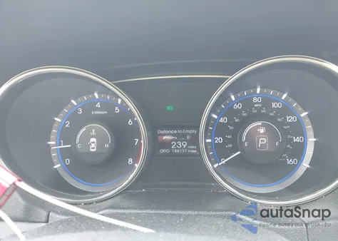 2013 Hyundai Sonata Gls из США, поврежденный, VIN 5NPEB4AC0DH615799